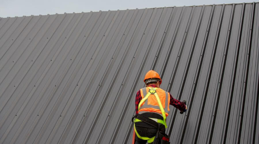 Professional metal roof installation services in Three Oaks, MI